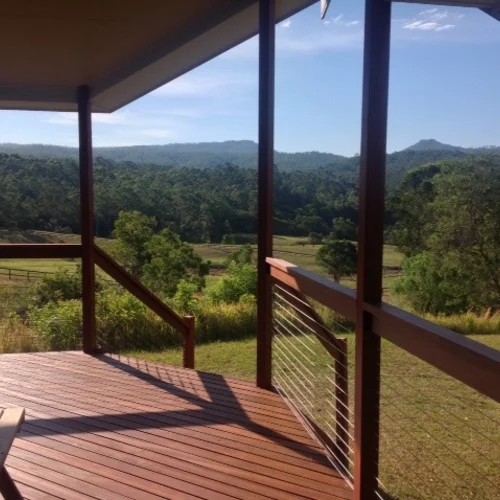 Kick back on the verandah, take in the views