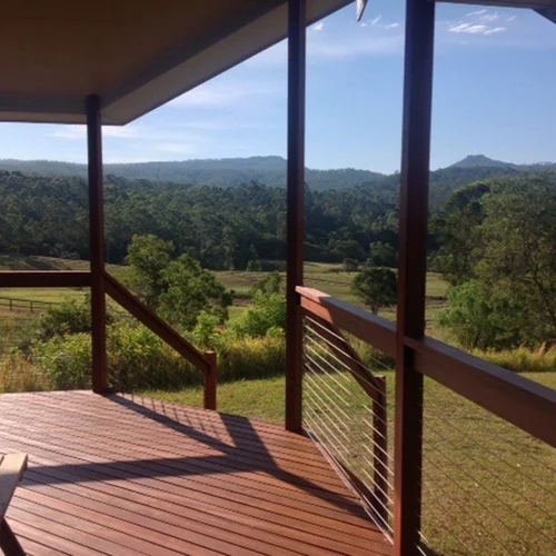 Cabin Deck Farm Views